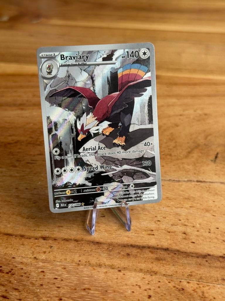 Braviary (BLK 155) Black Bolt, Ophalen of Verzenden, Nieuw, Losse kaart
