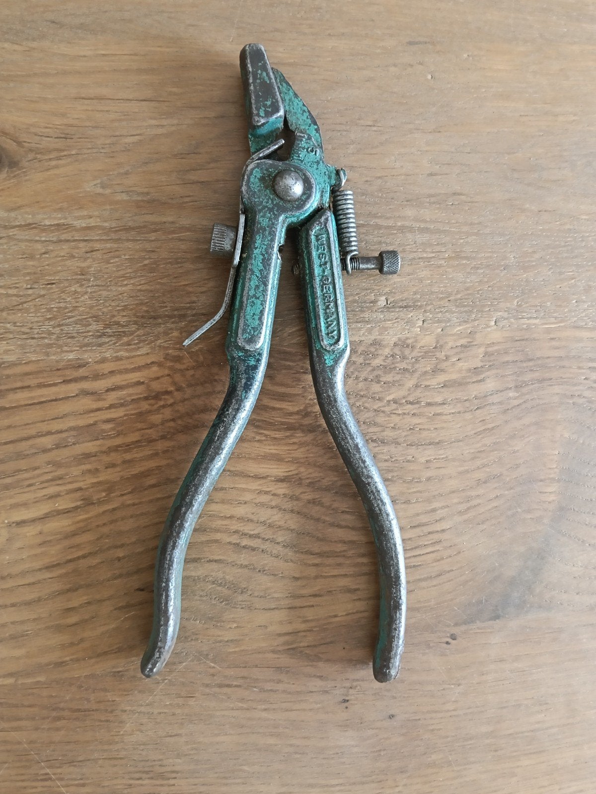 Vintage zaagklem / zaagzetter - West-Germany, Ophalen of Verzenden