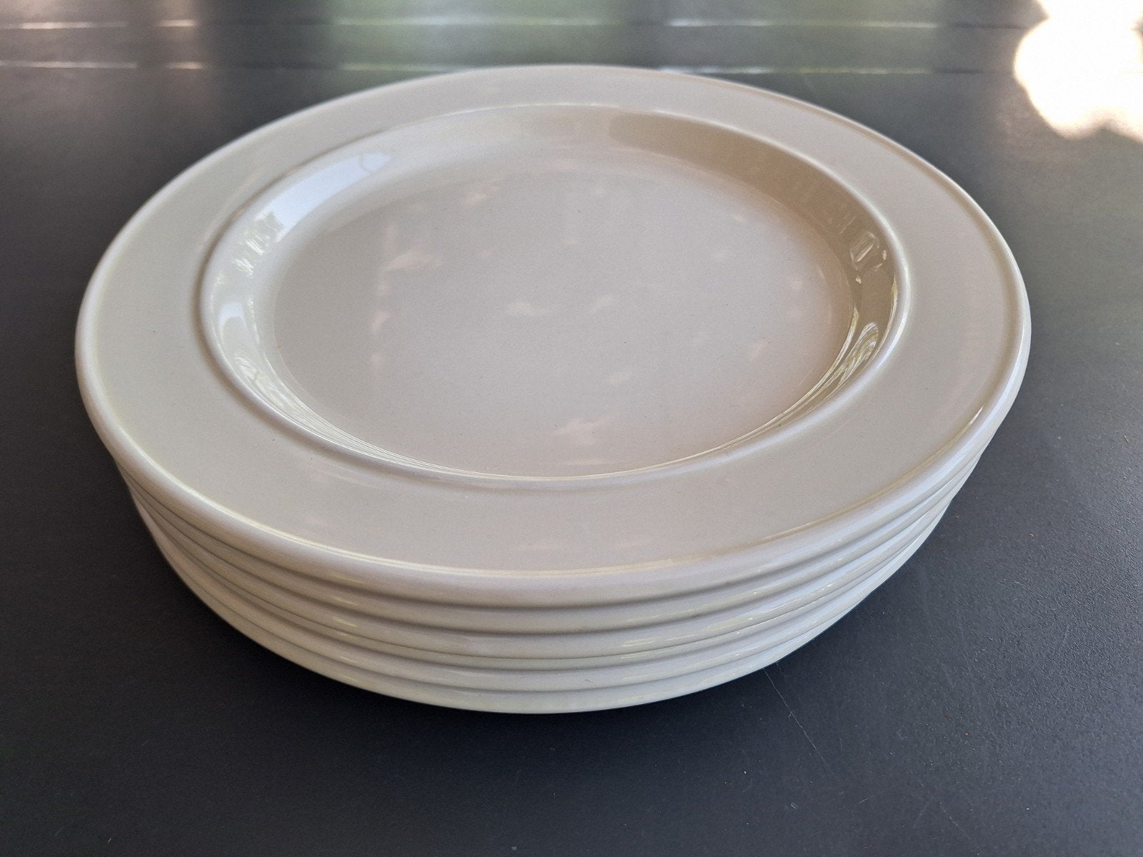 6 Ironstone borden - Celtic - Made in Ireland, Overige merken, Keramiek, Ophalen of Verzenden, Zo goed als nieuw