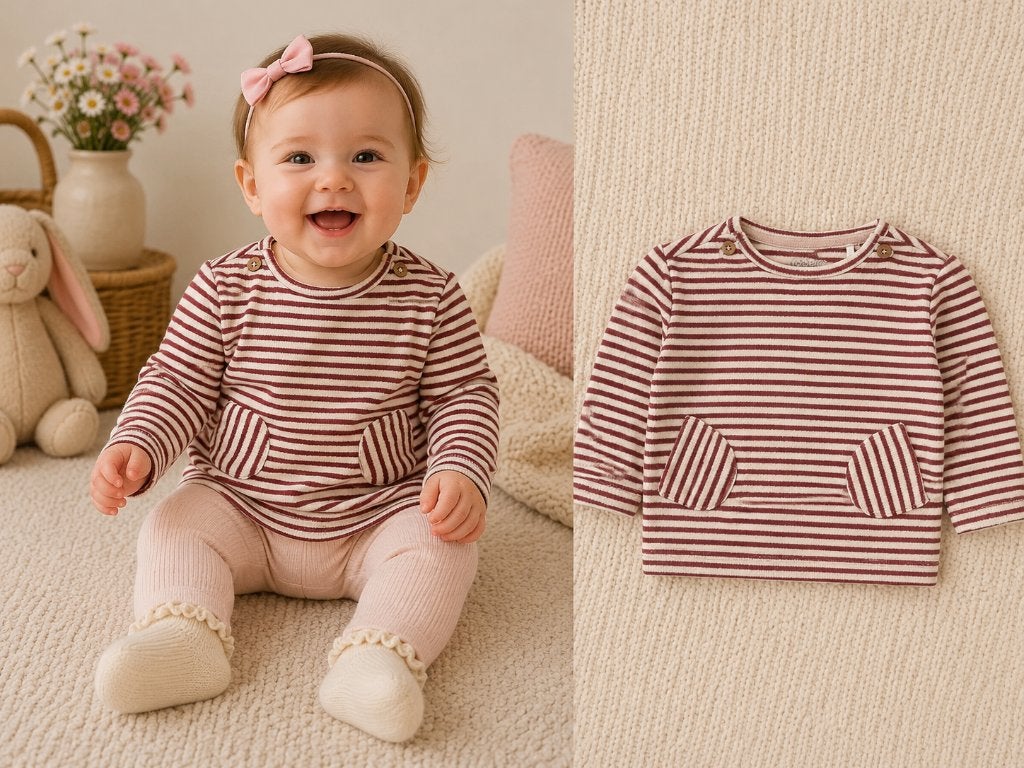 Trui Noppies Laredo maat 56 NIEUW, Kinderen en Baby's, Babykleding | Maat 56, SO, Zo goed als nieuw, Info@juniorcompany.nl, Noppies