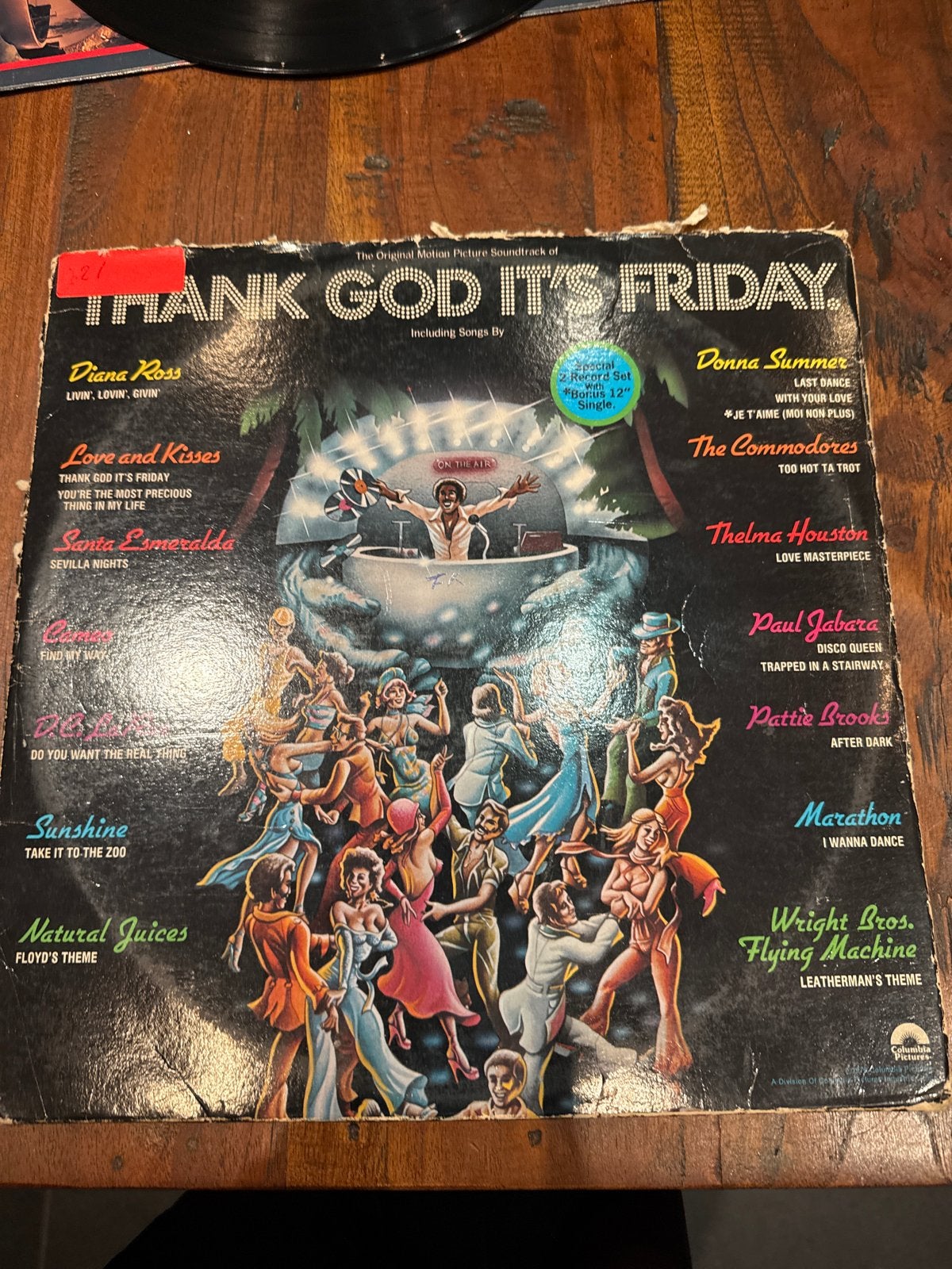 Thank God It's Friday - Original Motion Picture Soundtrack, Cd's en Dvd's, Gebruikt, Pop, Ophalen of Verzenden, 12 inch