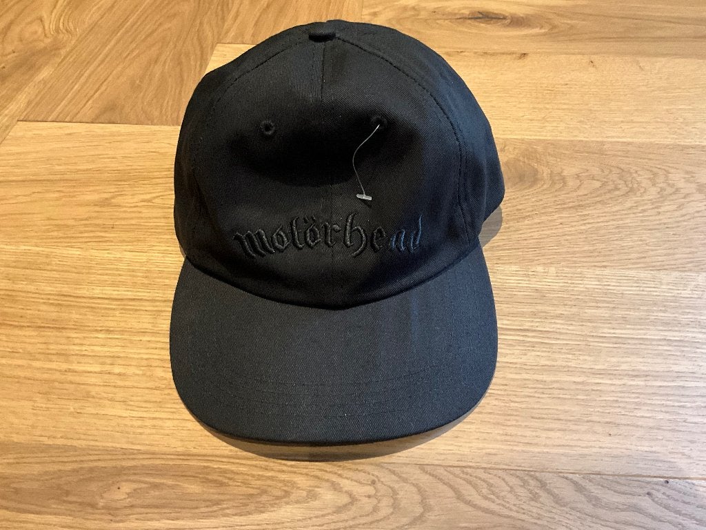 zwarte cap/pet van Motorhead, Verzamelen, Zwarte cap/pet van Motorhead, Nieuw, Ophalen of Verzenden, Kleding