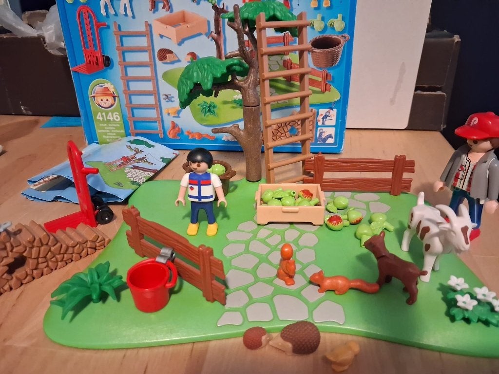 playmobil 4146 boomgaard appeloogst, Complete set, Overige typen, Ophalen of Verzenden, Zo goed als nieuw
