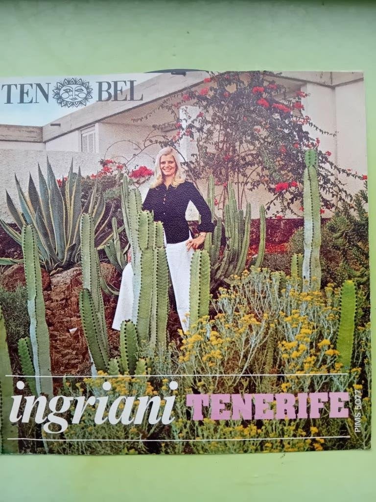 Ingriani - Tenerife -Herinnering Vinyl single, Gebruikt, Overige formaten, Overige typen, Fotohoes