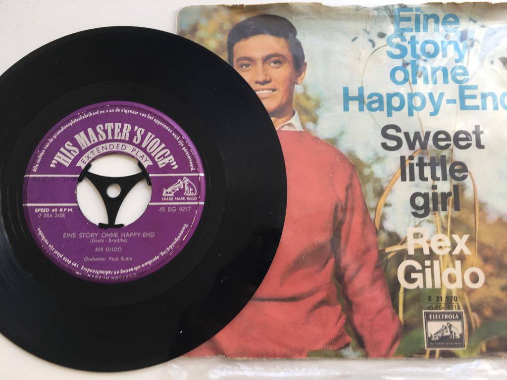 D0C REX GILDO 11 singles €15 ook los te koop, Fotohoes, Ophalen of Verzenden, Gebruikt, Pop