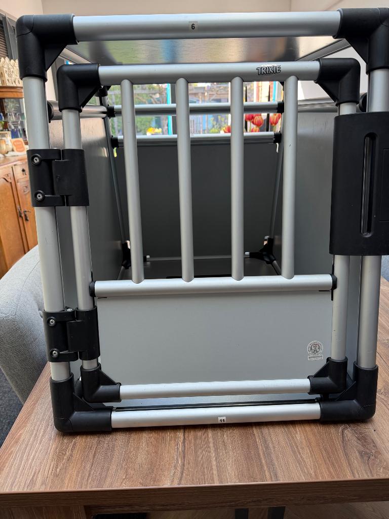 Trixie autobench maat S, Ophalen, Zo goed als nieuw