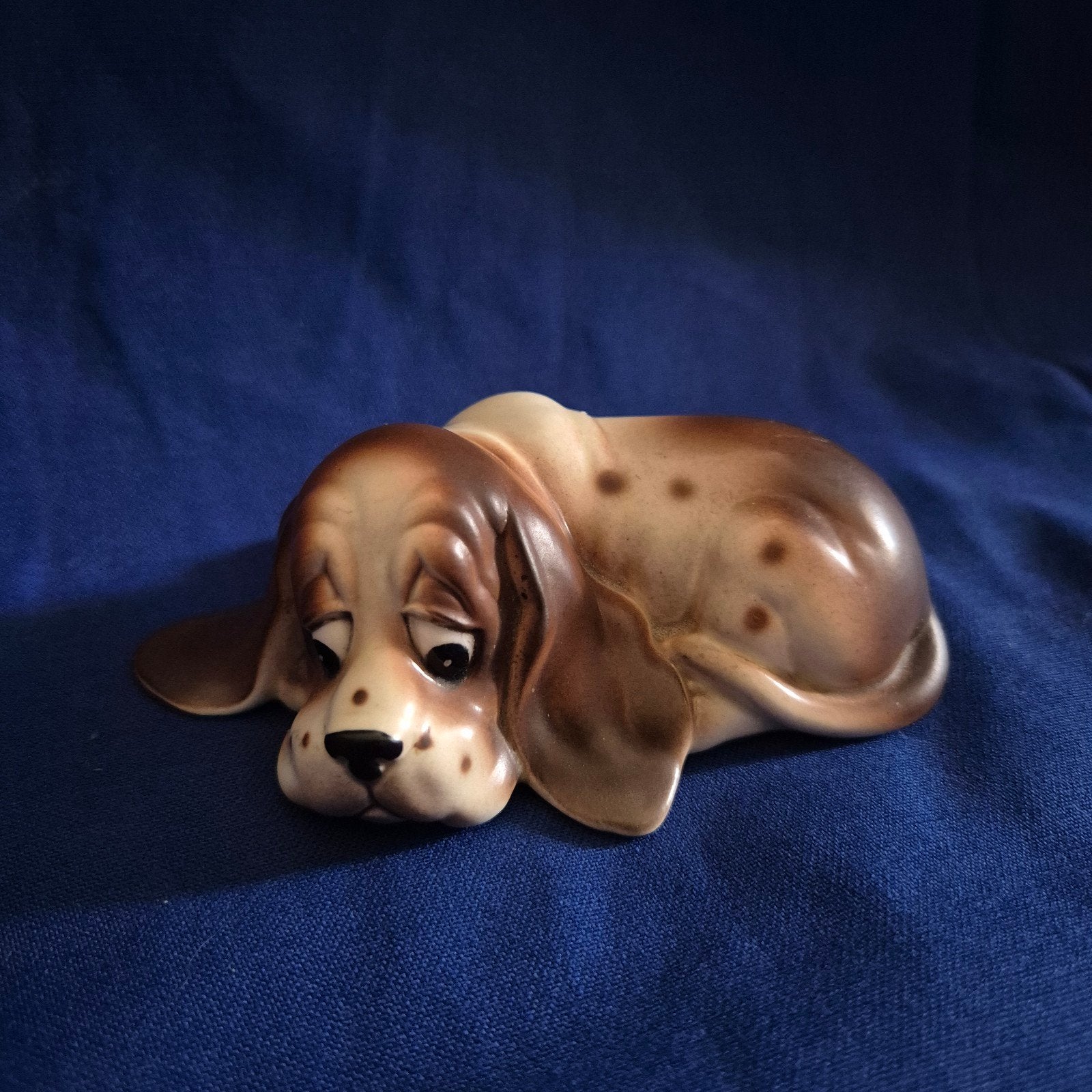 Zeer mooi Basset Hound of Beagle beeldje., Ophalen of Verzenden, Zo goed als nieuw, Dier