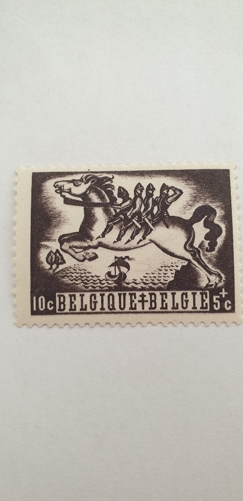 7124 belgie anti tuberculose 1944 postfris 60 + 10, Verzenden