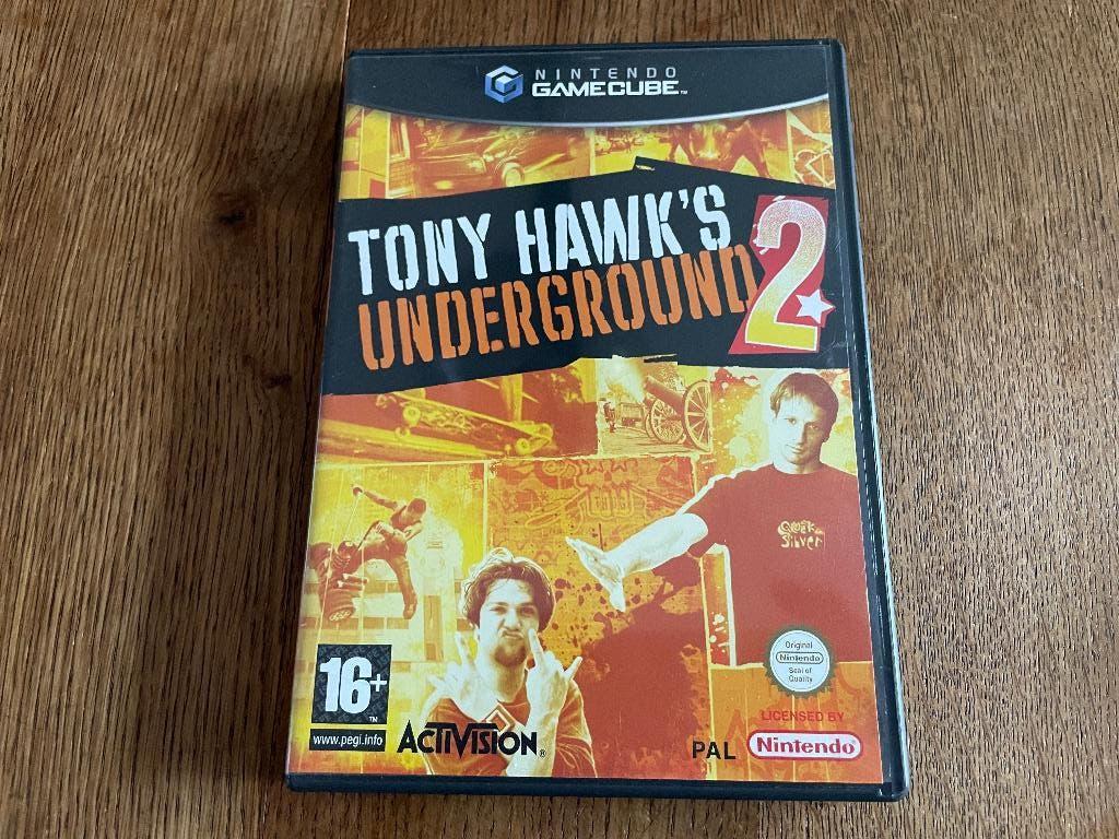 Tony Hawk Underground 2 GameCube, Spelcomputers en Games, 1 speler, Ophalen of Verzenden, Zo goed als nieuw, Vanaf 3 jaar