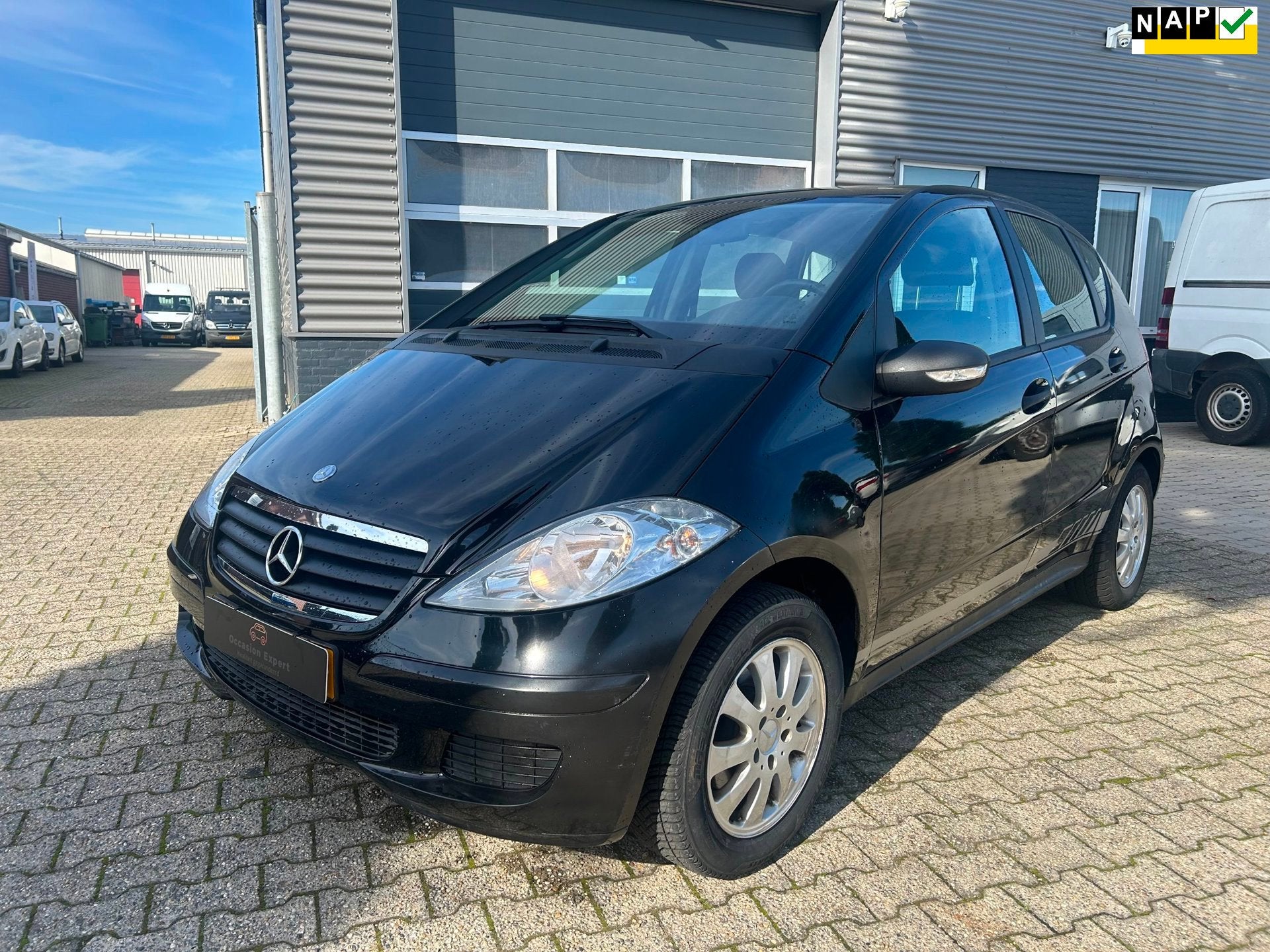 Mercedes-Benz A-klasse 150 Classic Nieuwe distributieketting, Auto's, Voorwielaandrijving, Stof, Zwart, 400 kg