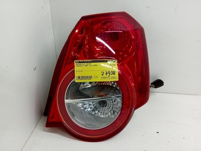 Achterlicht rechts van een Chevrolet Aveo, Gebruikt, -, Ophalen of Verzenden, -