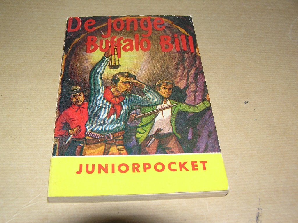 "De jonge Buffalo Bill", van schrijver : Eliott Price, Ophalen of Verzenden, Gelezen, Eliott Price, Fictie