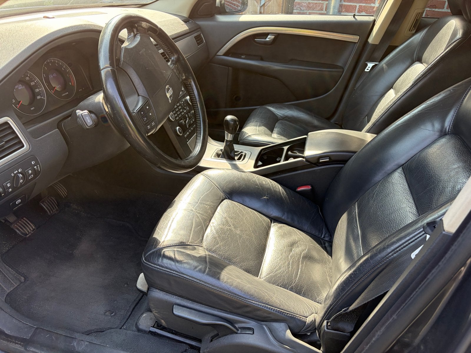 Volvo V70 2.0 2008 Grijs, Auto's, 145 pk, 4 cilinders, V70, Stationwagon