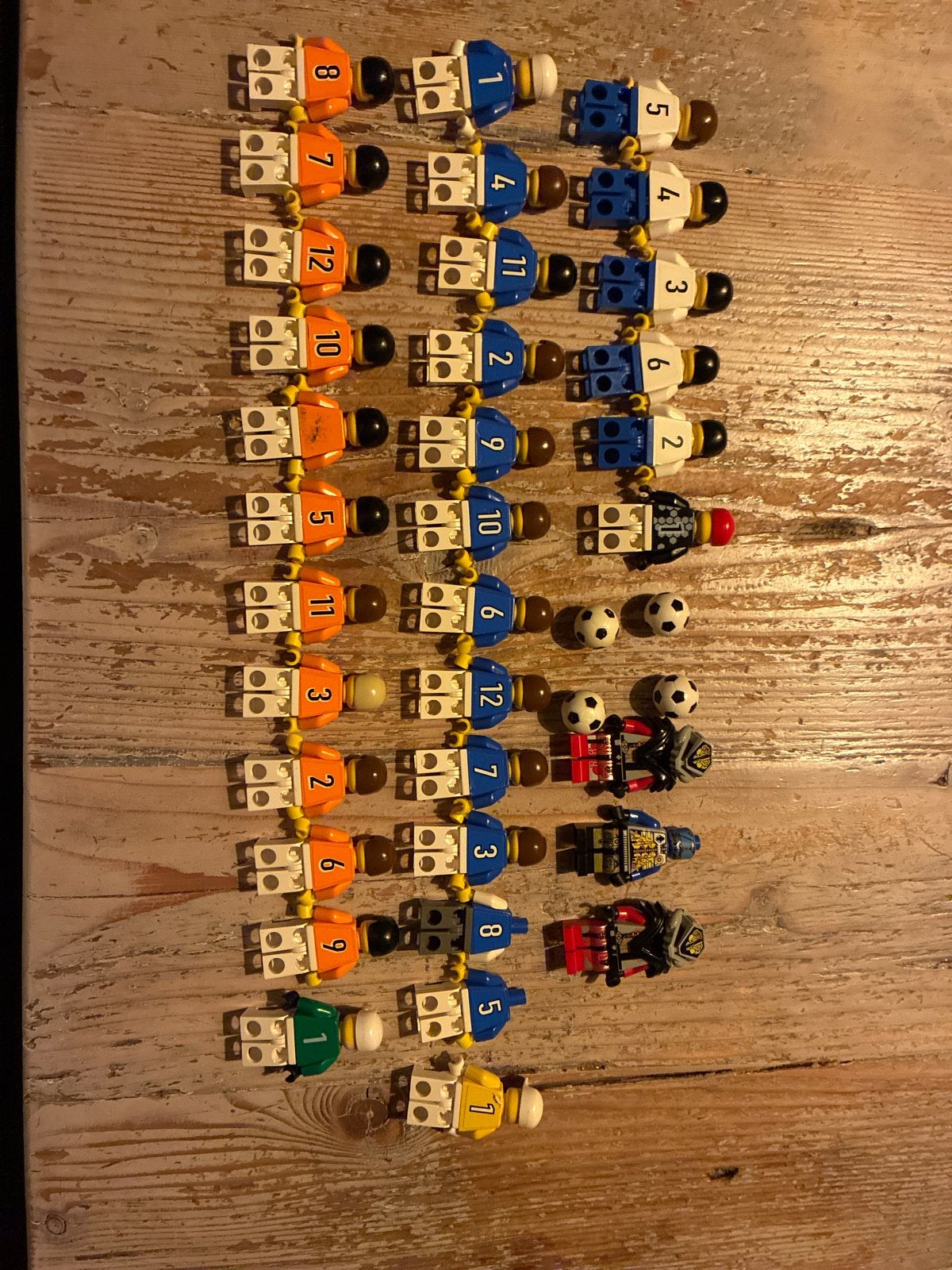 Lego Voetbalstadion met spelers en accessoires, Gebruikt, Overige thema's, Lego, Ophalen of Verzenden