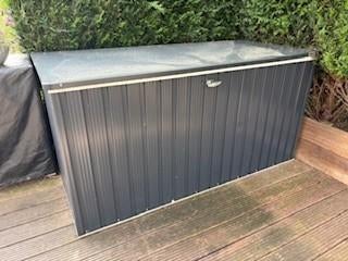 Duramax Metalen Opbergbox 190x95 cm, Ophalen, Gebruikt, Metaal, Overige typen