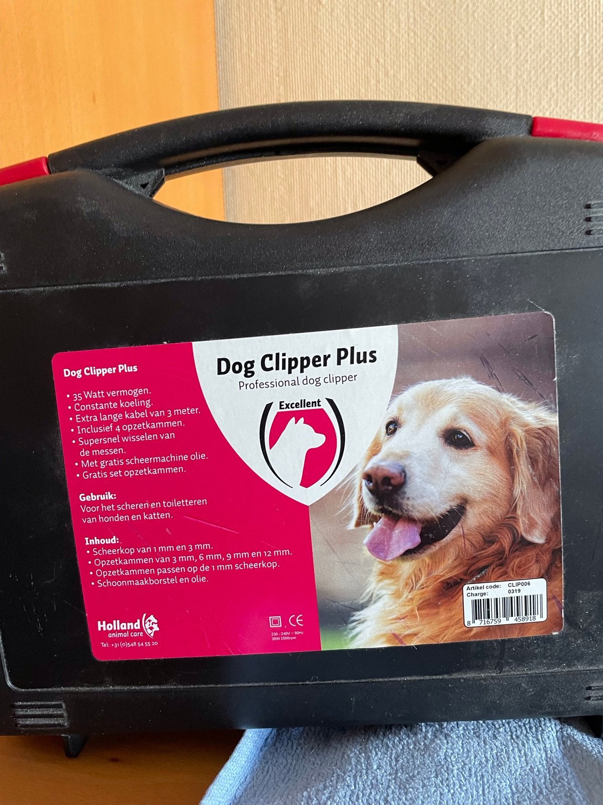Dog Clipper plus, Dieren en Toebehoren, Overige merken, Ophalen of Verzenden, Nieuw, Tondeuse