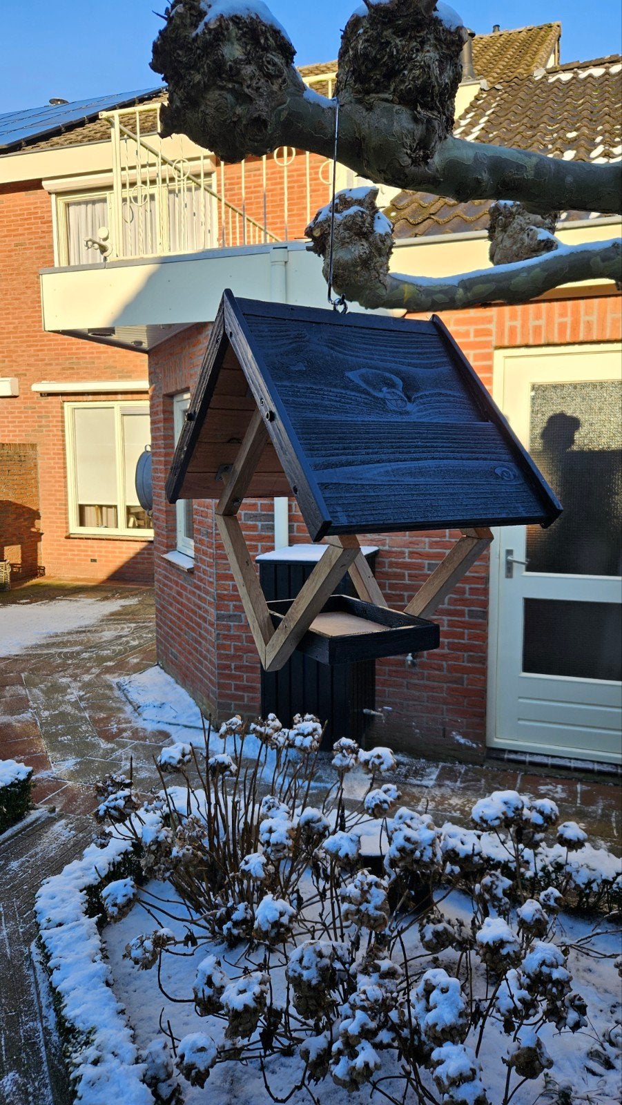 Vogel voederhuisje, hangend, Tuin en Terras, Vogelhuisjes en Vogelbaden, Ophalen of Verzenden, Nieuw