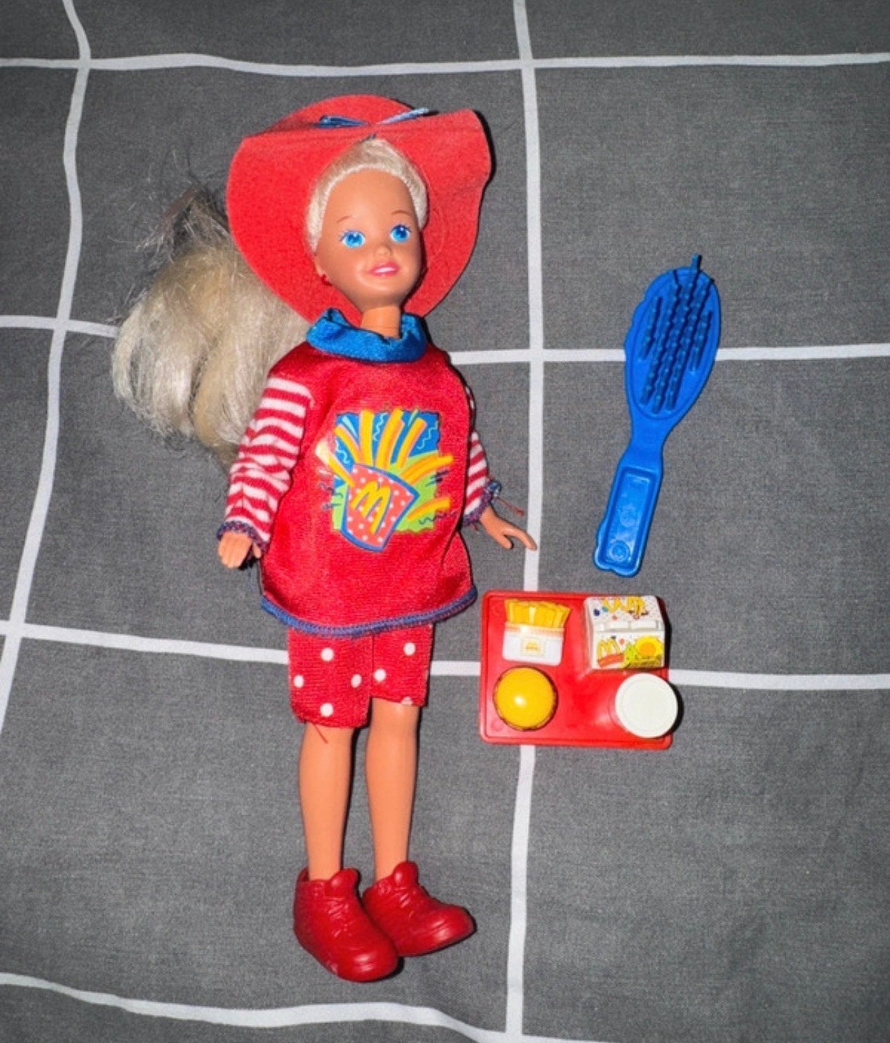 1993 Mattel Barbie Happy Meal Stacie pop, Ophalen of Verzenden, Gebruikt, Barbie