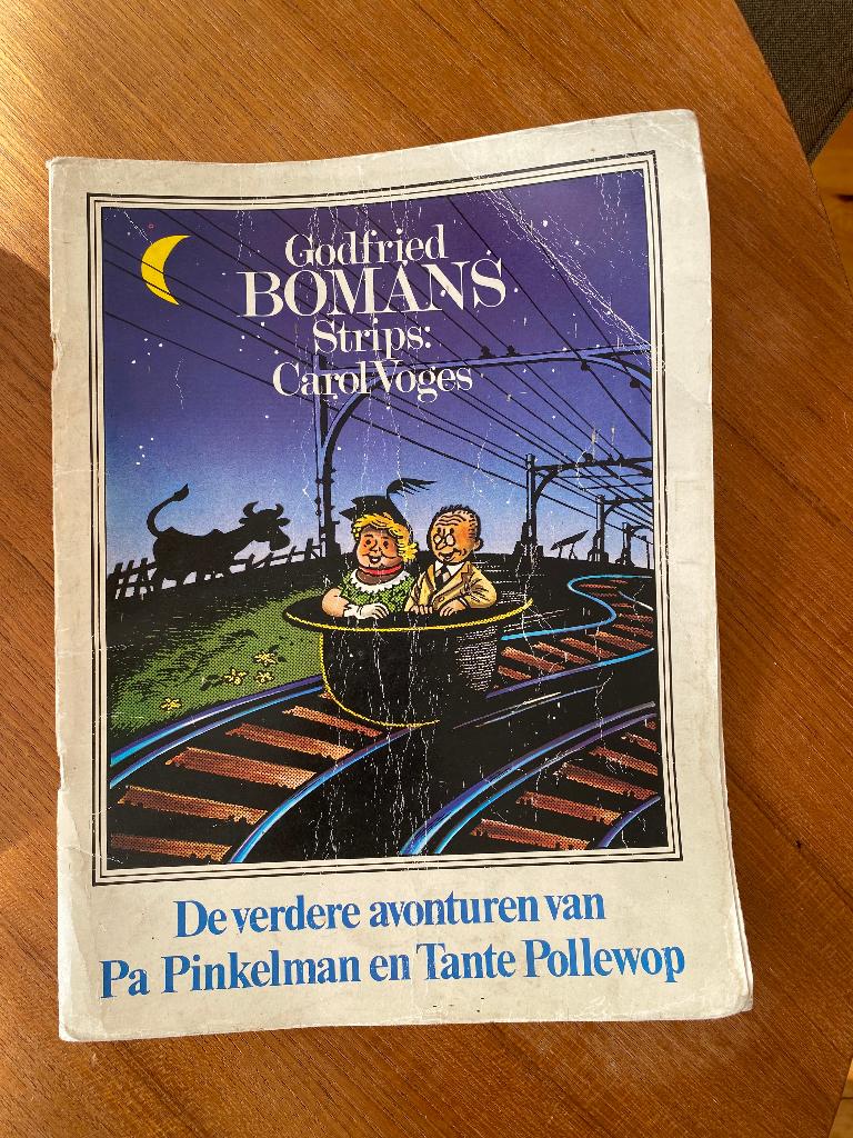 Pa Pinkelman en Tante Pollewop - Godfried Bomans, Eén stripboek, Ophalen of Verzenden, Gelezen