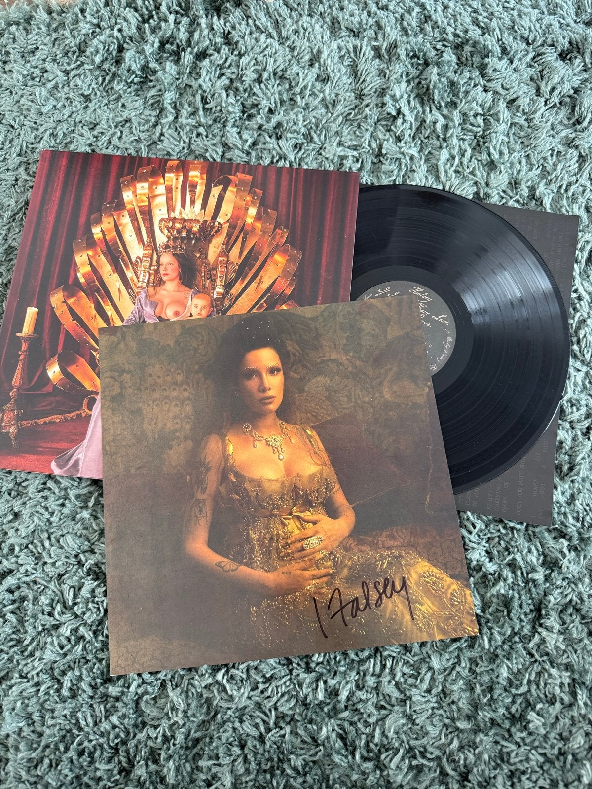 Gesigneerde Halsey - If I Can't Have Love I Want Power Vinyl, LP, Pop, Gesigneerd, Ophalen of Verzenden
