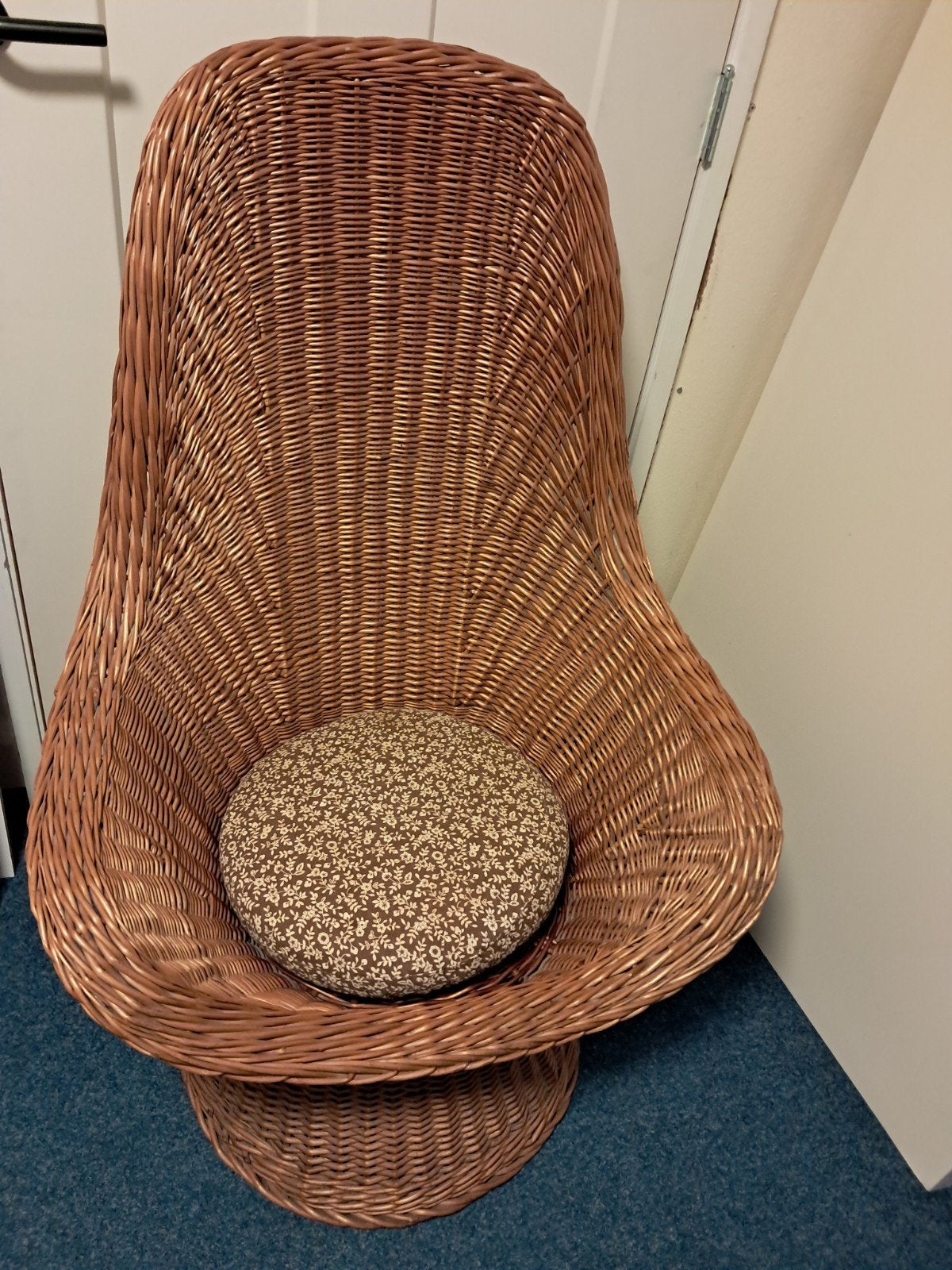 rotan stoel, Ophalen of Verzenden, Gebruikt, Bruin, Eén