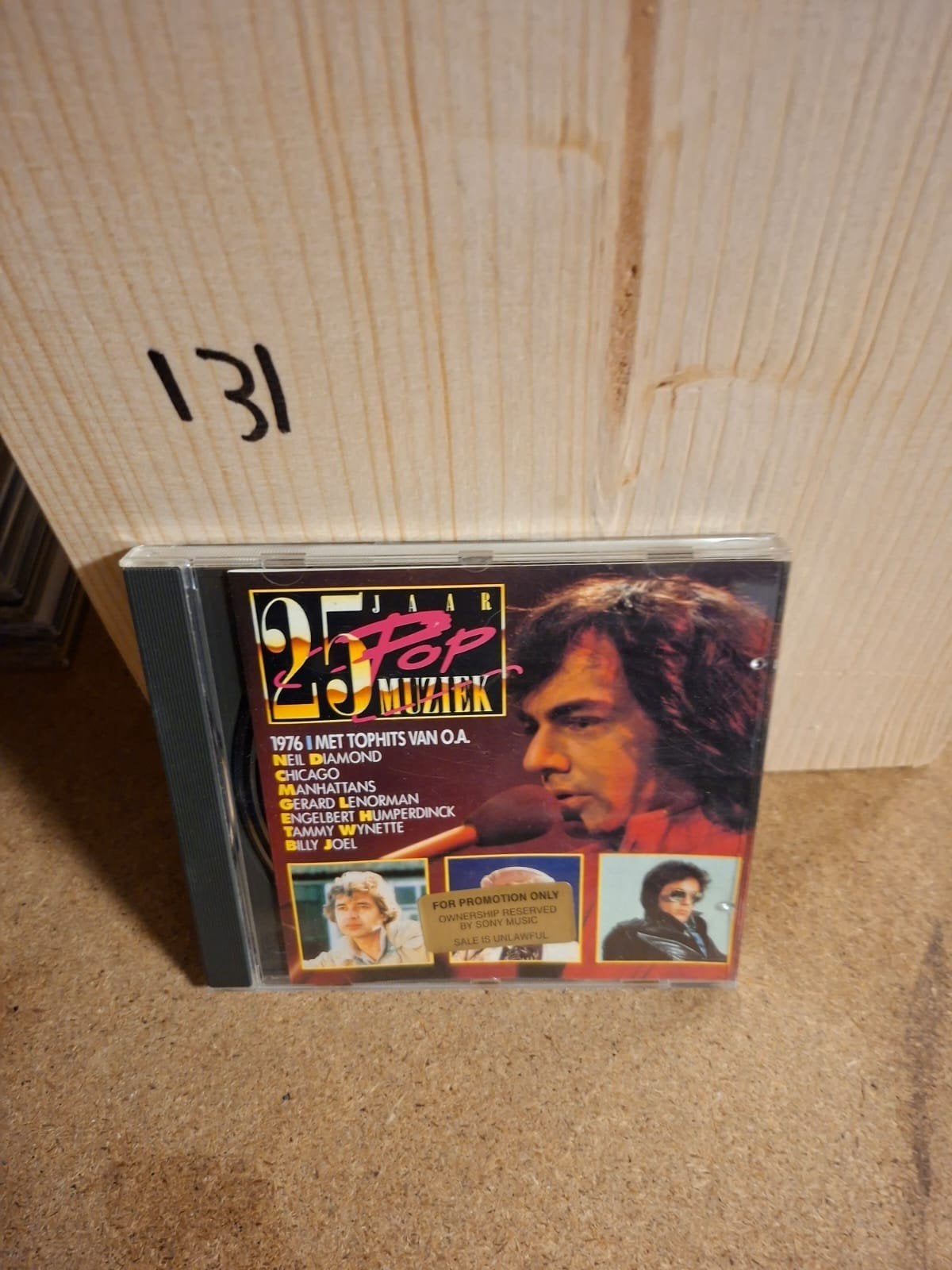 25 Jaar Pop Muziek CD - 1976 Tophits, Cd's en Dvd's, Gebruikt, Pop, Ophalen of Verzenden, Promo