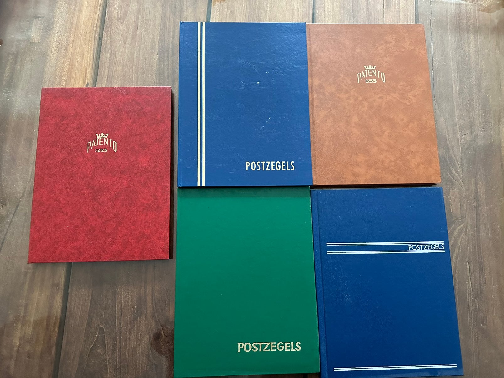 5 postzegel albums diverse landen, Ophalen of Verzenden, Nederland en Buitenland