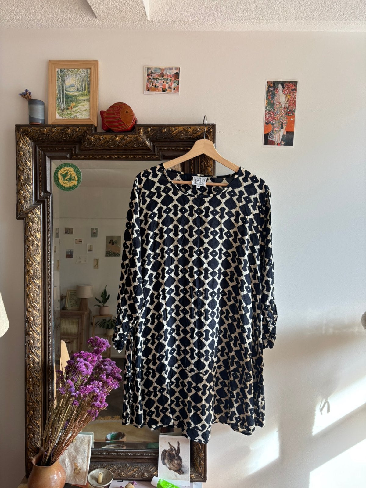 Masai jurk/tuniek M/L, Kleding | Dames, Ophalen of Verzenden, Zo goed als nieuw, Boven de knie