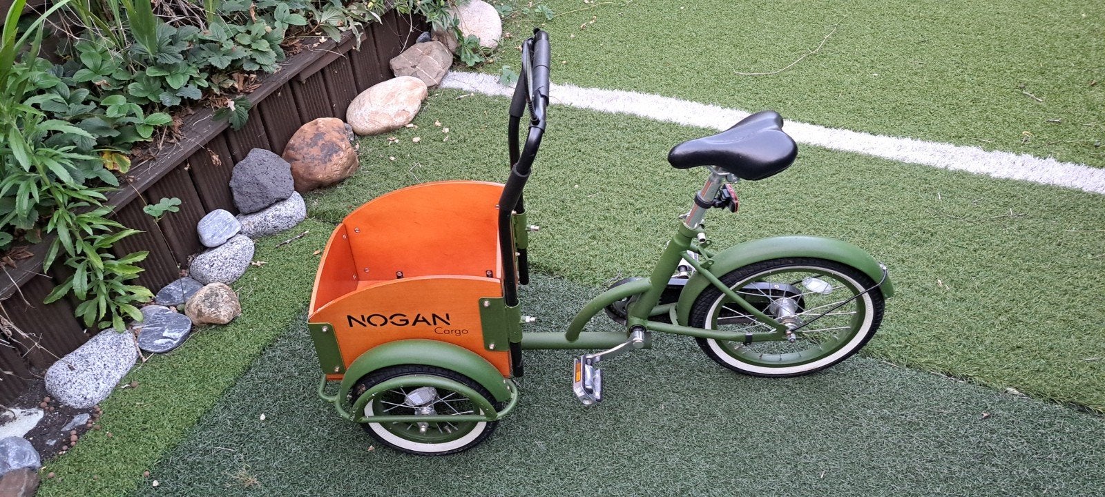Te koop bakfiets, Ophalen