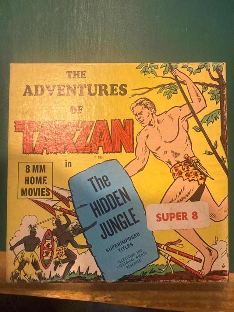 Vintage Super 8 film: The Adventures of Tarzan, Audio, Tv en Foto, Filmrollen, Ophalen, 8mm film