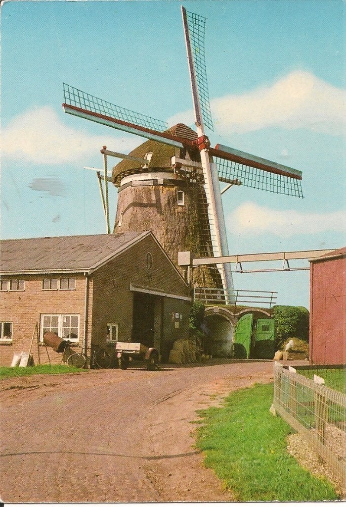 Ansichtkaart Zuidwolde (Dr.), Molen, Verzamelen, Ophalen of Verzenden, 1960 tot 1980, Ongelopen, Drenthe