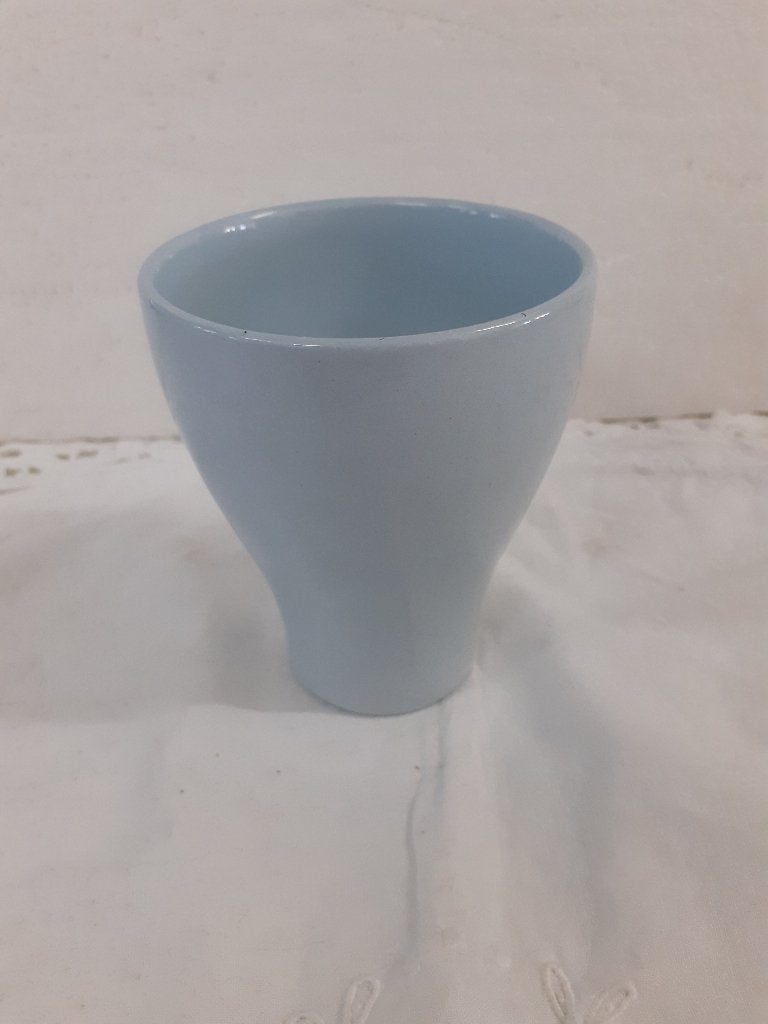 Arabia - made in Finland - pastel blauwe aardewerk beker, Ophalen of Verzenden