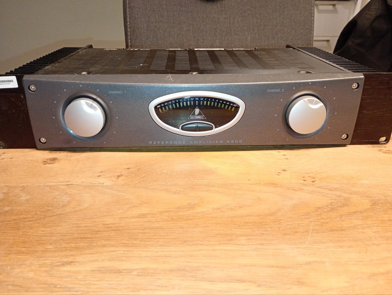 Behringer Reference Amplifier A500, Ophalen of Verzenden, 120 watt of meer, Overige merken