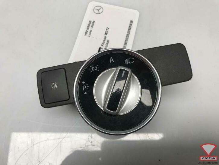 mercedes e klasse w212 lichtschakelaar aut., Auto-onderdelen, Dashboard en Schakelaars, Gebruikt, Mercedes-Benz AG, Mercedes-Benz