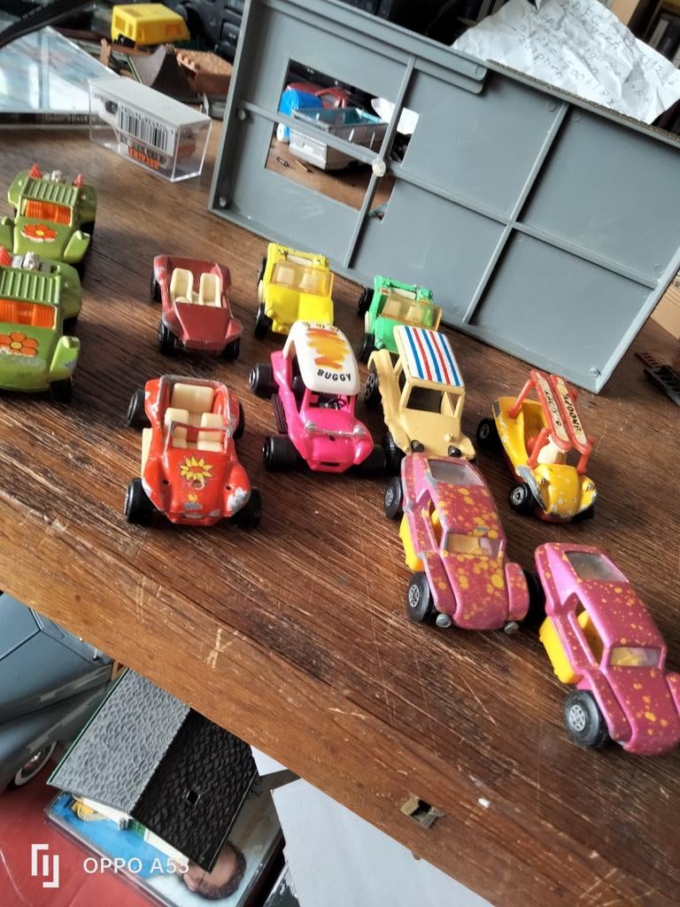 Buggy 11 stuks matchbox majorette Corgi whezeel 1.64, Ophalen of Verzenden