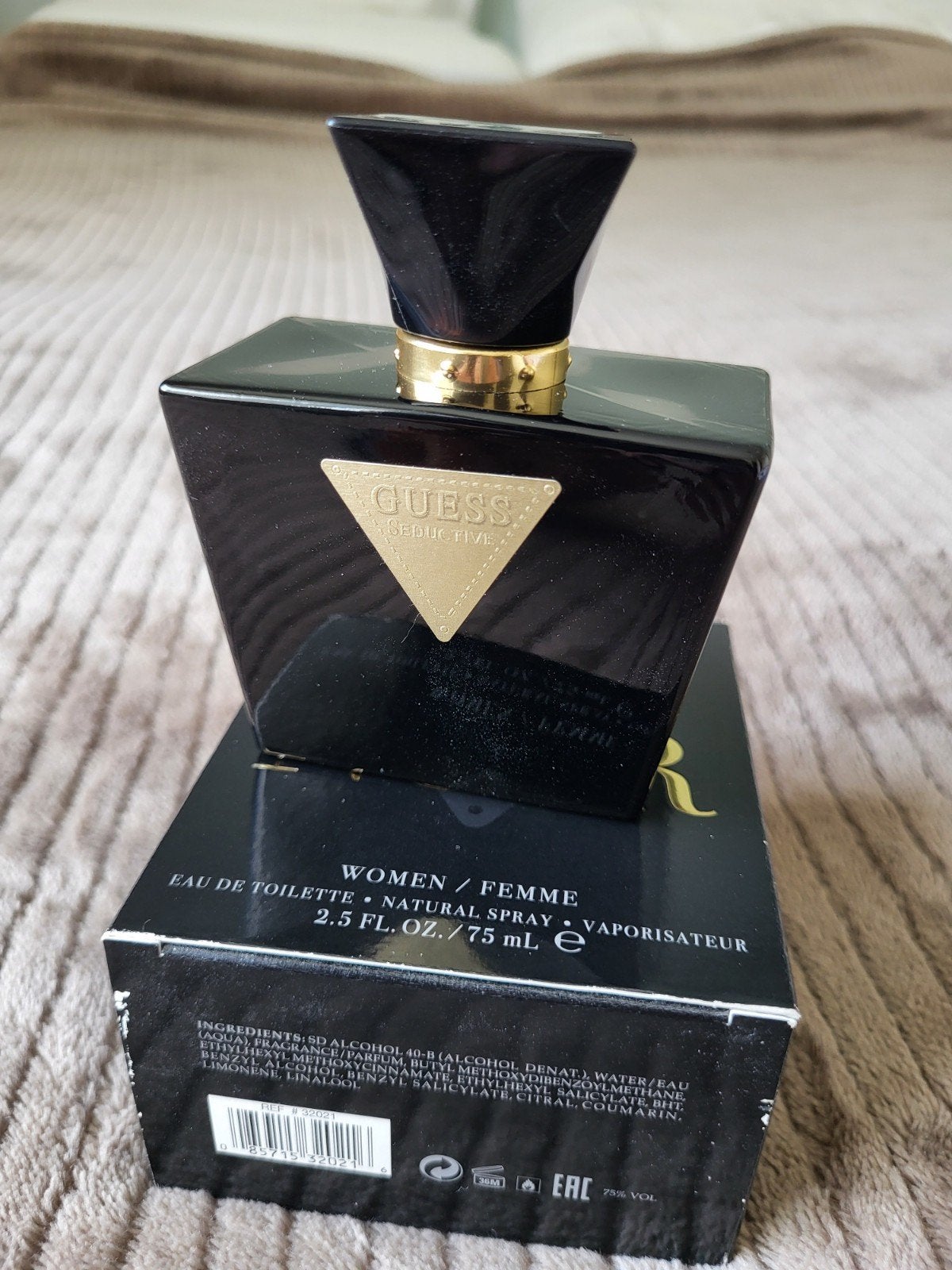 Guess Seductive Noir Eau de Toilette 75ml, Ophalen of Verzenden, Zo goed als nieuw