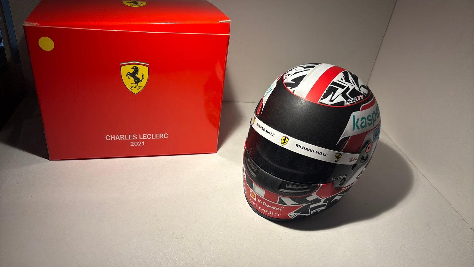 Helm charles leclerc 2021 1.2, Auto, Ophalen of Verzenden, A, A