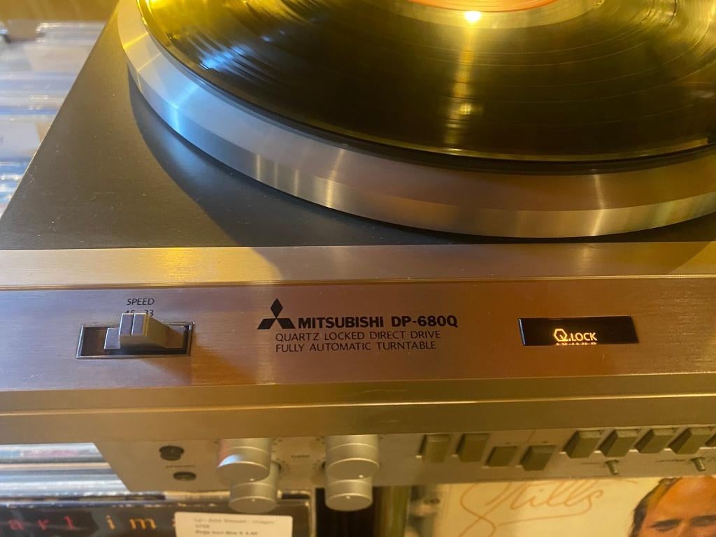 Mitsubishi DP 680Q Platenspeler, Overige merken, -, -, Ophalen of Verzenden