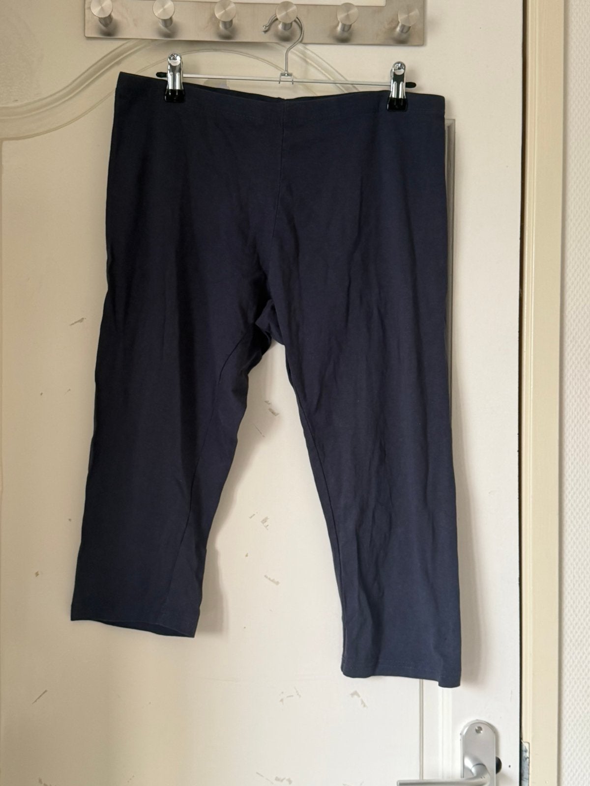 Donkerblauwe capri legging Zeeman | Maat 44 (L/XL), Zwart, Maat 42/44 (L), Ophalen of Verzenden, Zo goed als nieuw