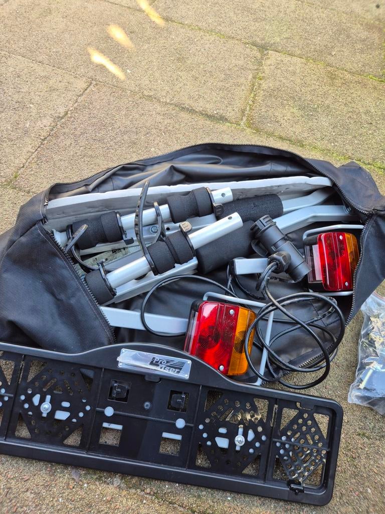 Pro-User Diamant Fietsendrager voor 2 fietsen, Auto diversen, Fietsendragers, Gebruikt, Trekhaakdrager, 2 fietsen, Ophalen of Verzenden