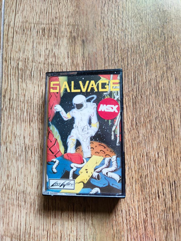 MSX spel - Live Wire Salvage, Computers en Software, Vintage Computers, Ophalen of Verzenden