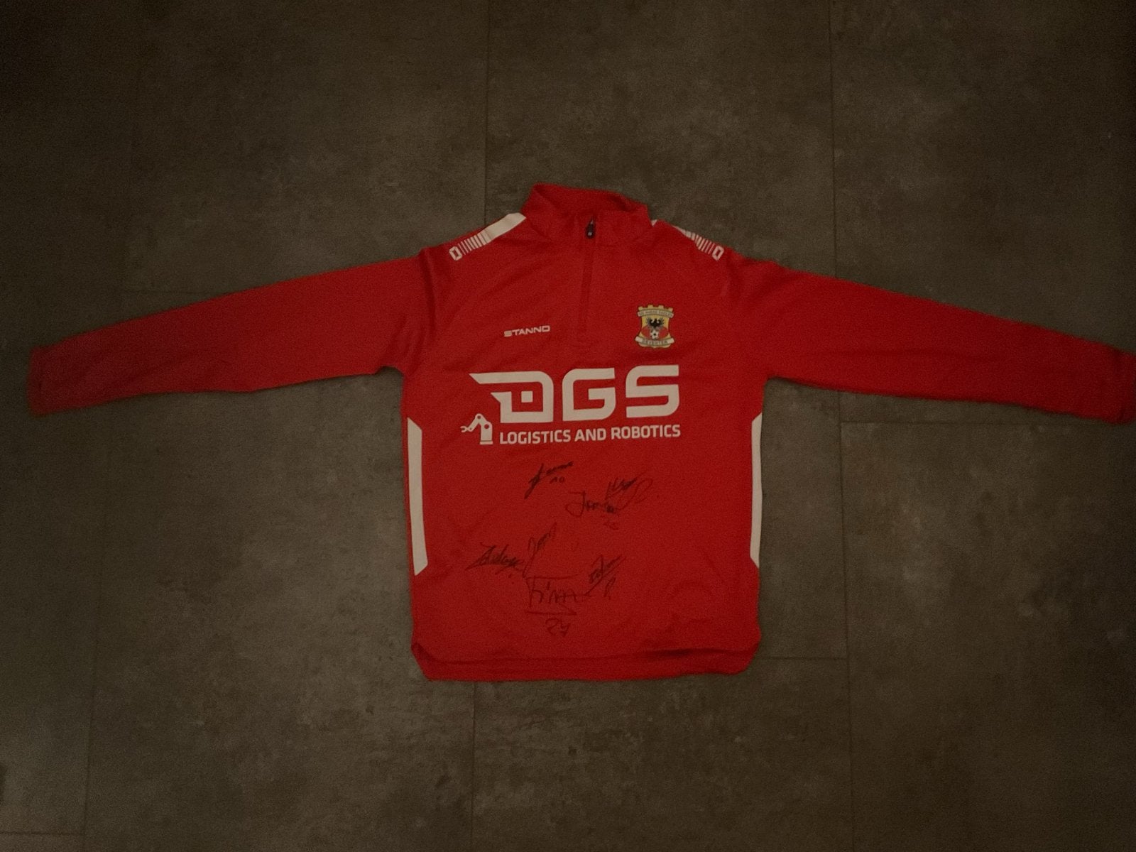 Gesigneerd Eagles shirt - oud en huidig spelers, Overige maten, Ophalen of Verzenden, Zo goed als nieuw, Voetbal