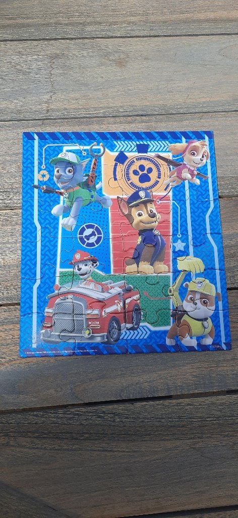 Puzzel Paw Patrol 24 stukjes, Ophalen of Verzenden, 10 tot 50 stukjes, Gebruikt, 2 tot 4 jaar