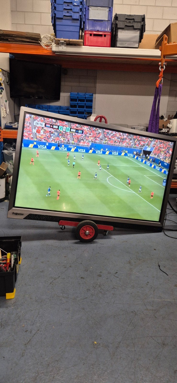 WK - AKTIE!!!! 75" 4K (touch)monitor / TV ---> OP=OP!!!!!, Ophalen, Prowise, 75 (4K), Prowise