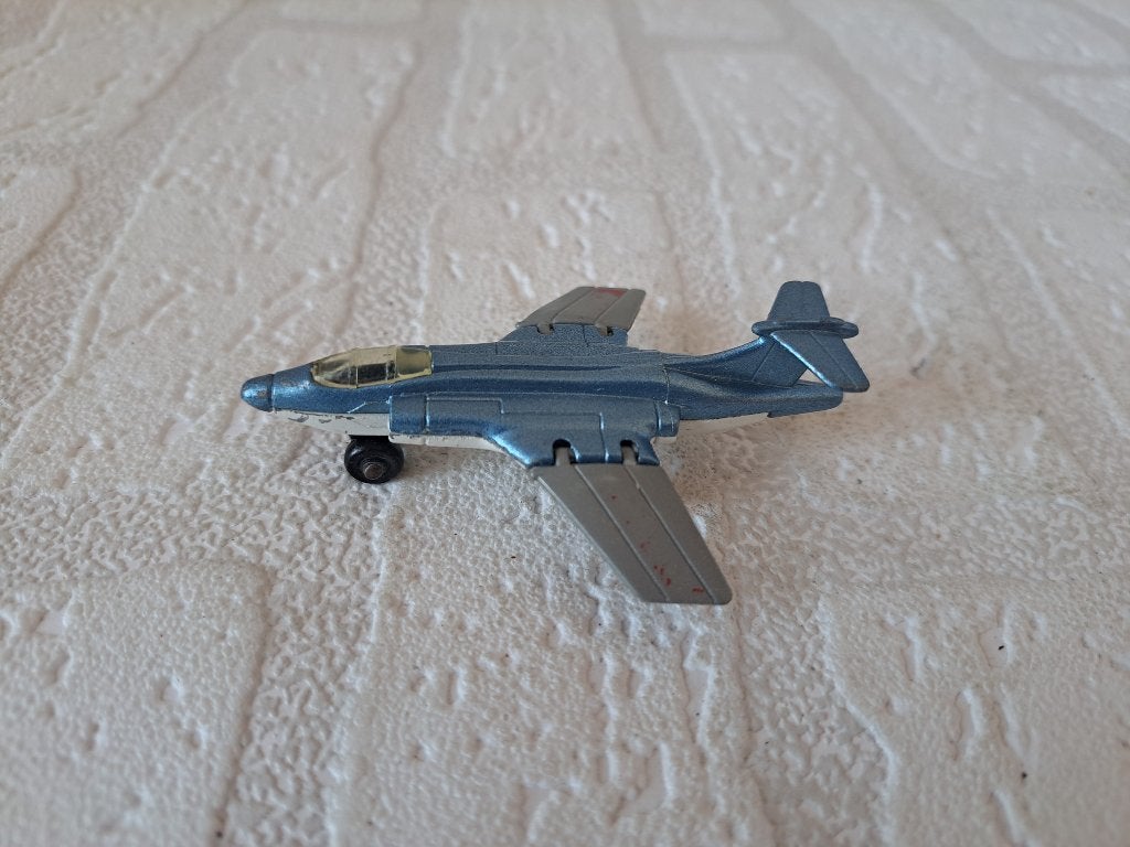 Blackburn Buccaneer Straaljager 1:250 Blauw Grijs Matchbox, Ophalen of Verzenden, Zo goed als nieuw, Overige typen