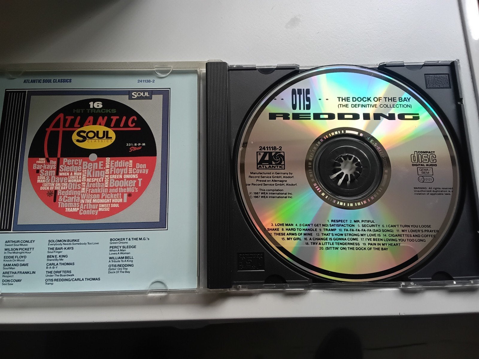 Otis Redding-The Dock of the Bay cd uit 1987, Ophalen of Verzenden, Gebruikt
