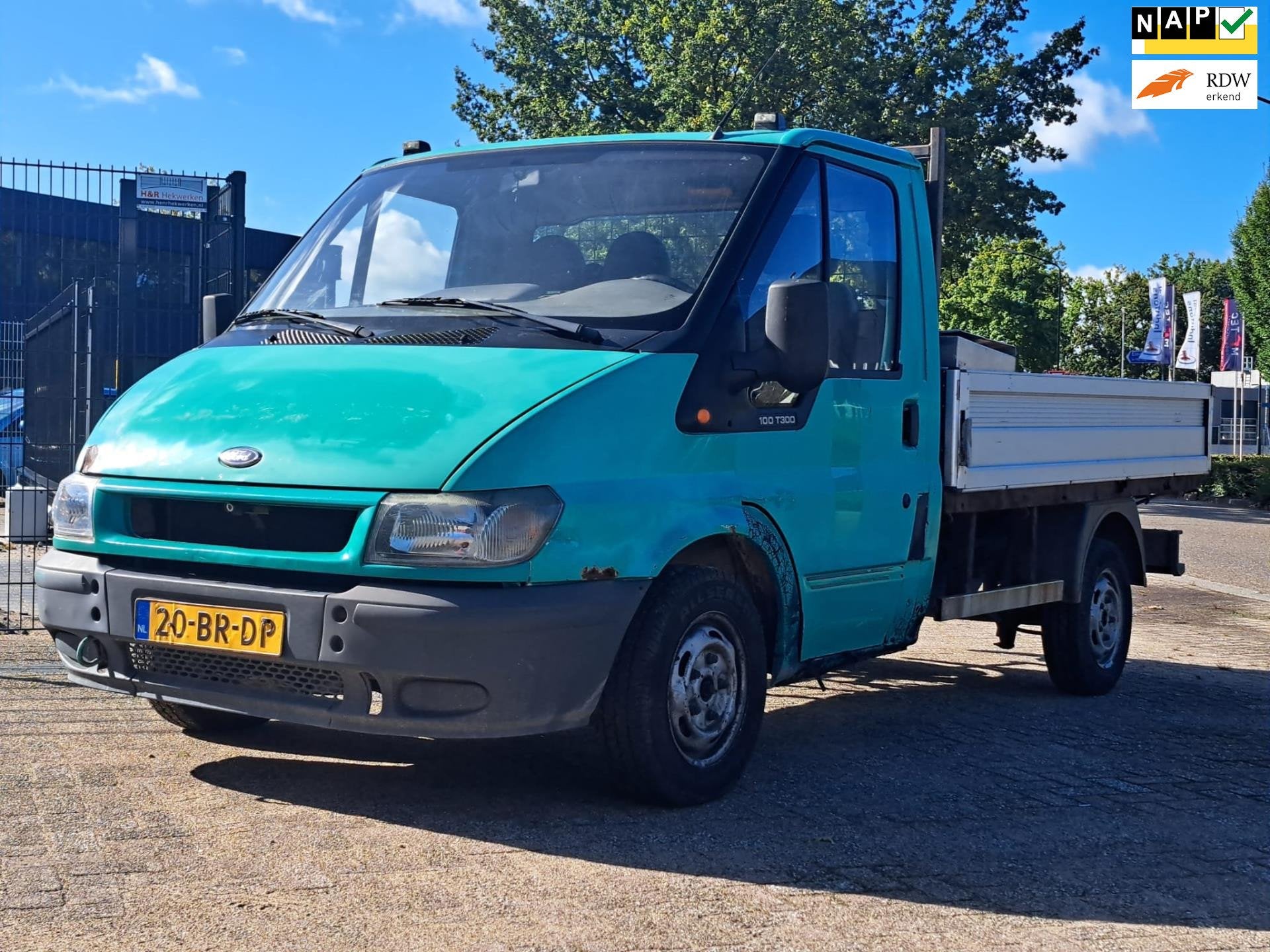 Ford TRANSIT 300S FD CCF 100 LR 4.23, Auto's, 1998 cc, 101 pk, Gebruikt, 4 cilinders