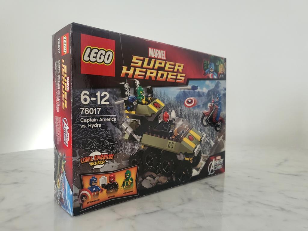 LEGO Marvel Super Heroes 76017 Captain America vs. Hydra, Ophalen of Verzenden, Nieuw, Complete set, Lego