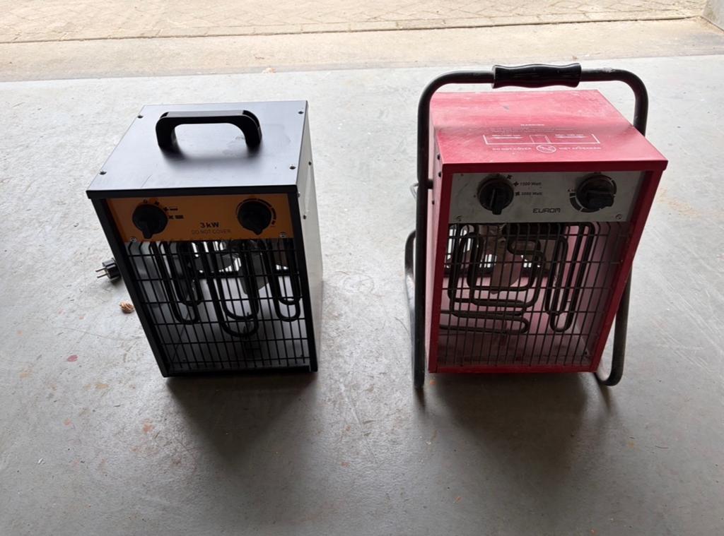 Elektrische kachels - 3kW en 1.5/3kW, Ophalen, 30 tot 80 cm, Kachel, Minder dan 60 cm