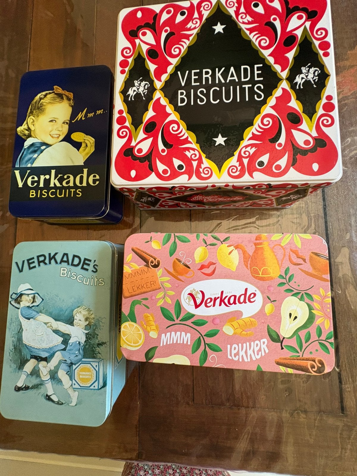 keuken trommels//Verkade, Overige typen, Verzenden, Zo goed als nieuw, Metaal